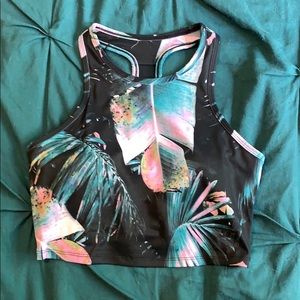 Tropical crop top